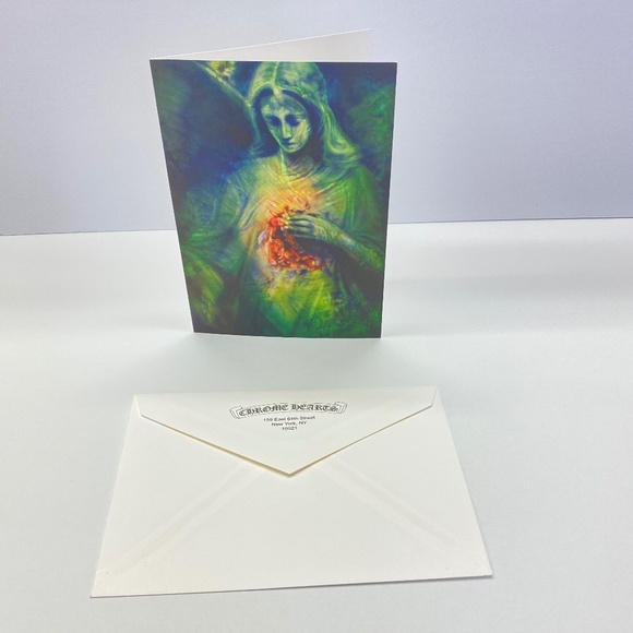 RARE - CHROME HEARTS - Vintage - Greeting Card - Picture 4 of 11